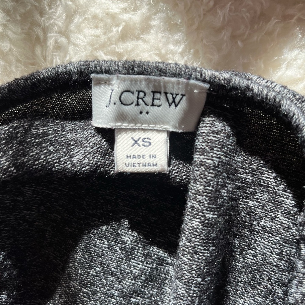 J. Crew Factory Charcoal Top - Picture 4 of 4